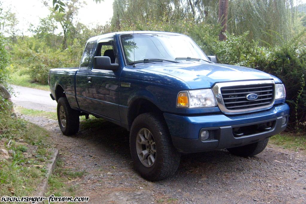 31 Inch tires on stock ford ranger #8