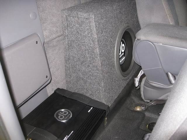 Single cab store ranger sub box