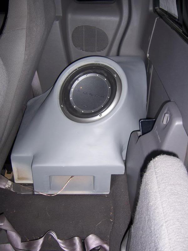 Ford ranger under seat 2024 subwoofer