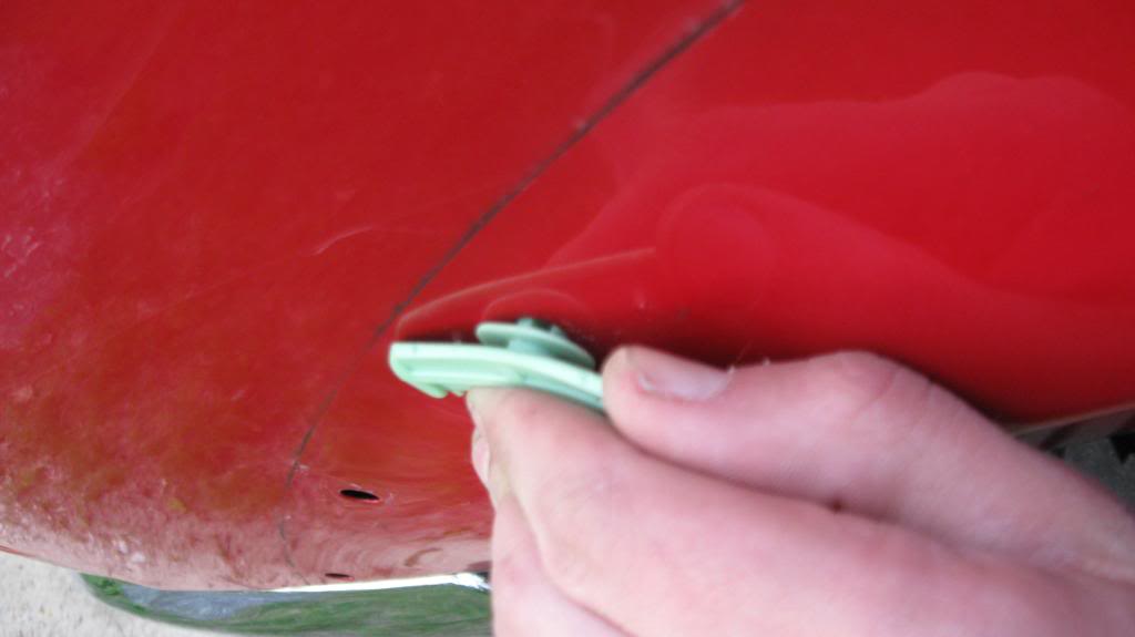 removing fender trim from 1961 thunderbird