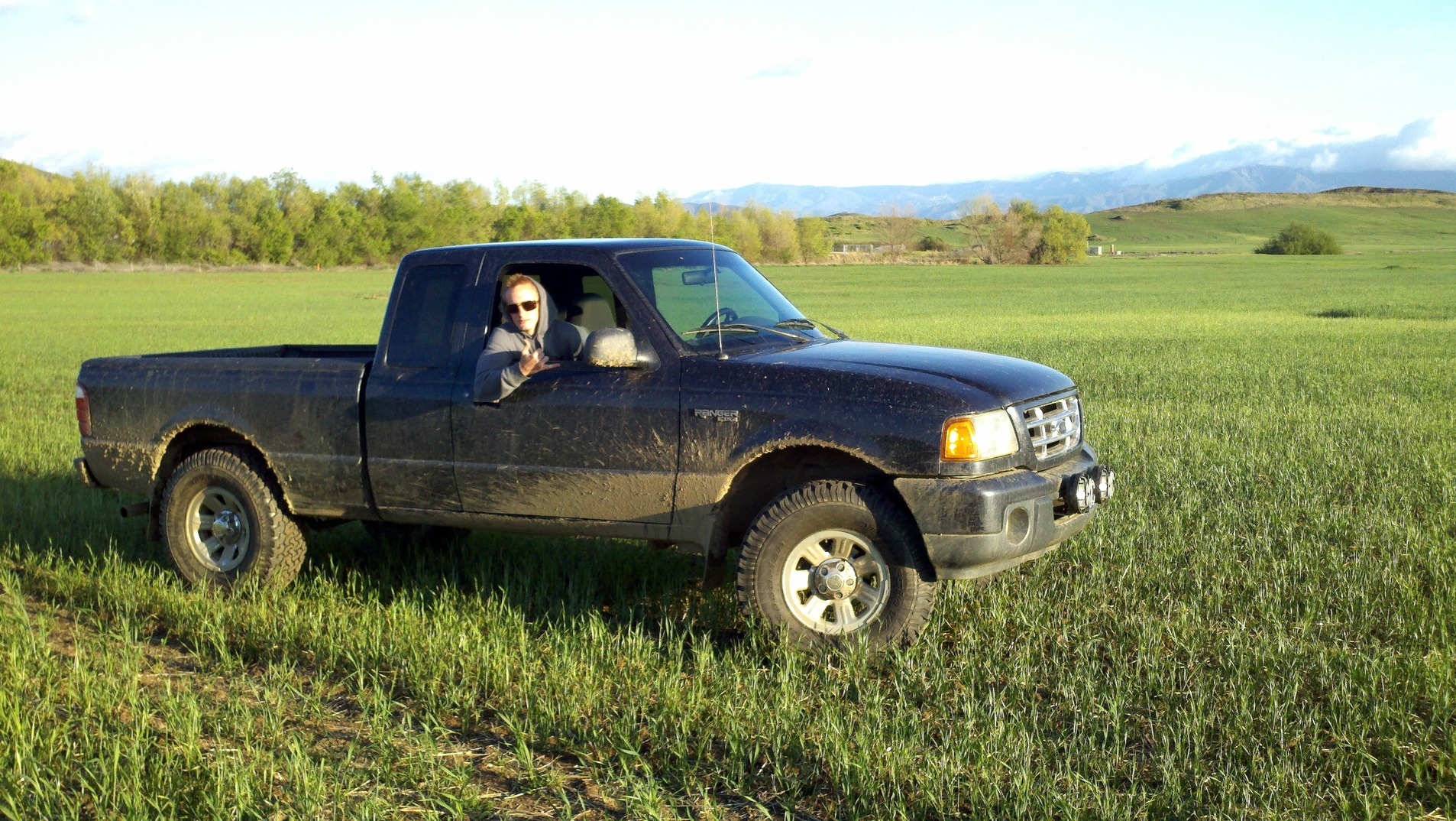 Off roading in a 2wd ford ranger #8