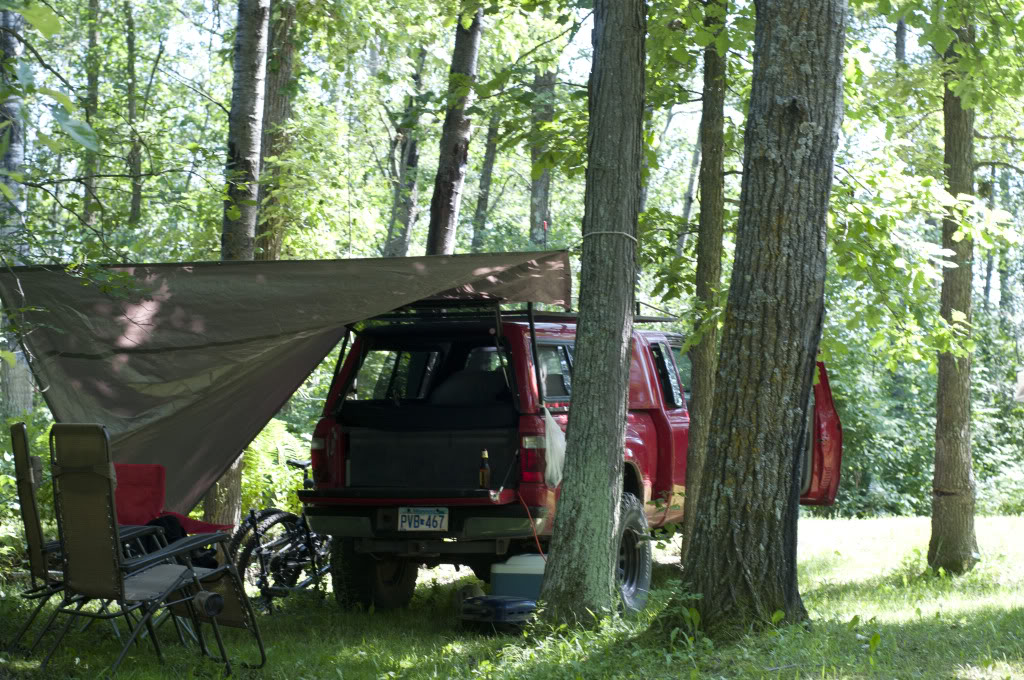 Camping in a ford ranger #9