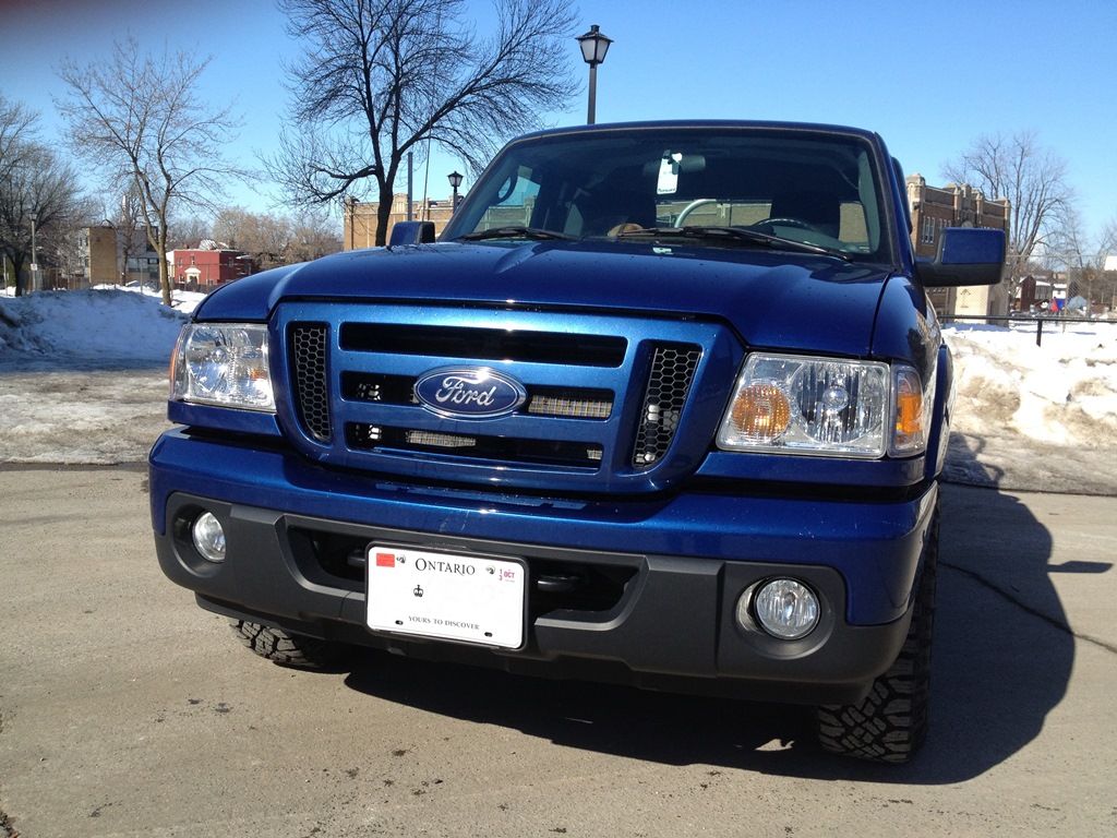 Off road light bar for ford ranger #2