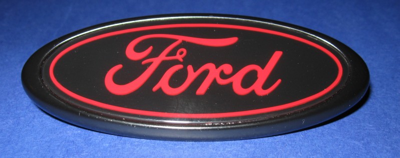 Black and red ford emblems #5