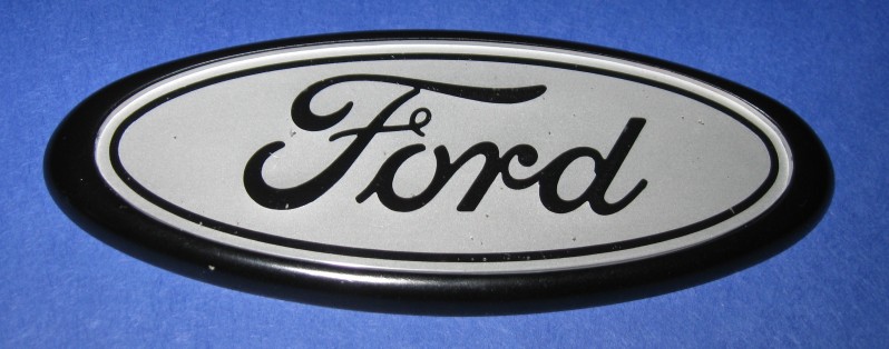 Custom white ford emblems #4