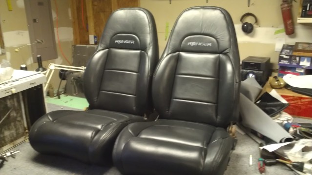 Ford ranger leather seat swap #6
