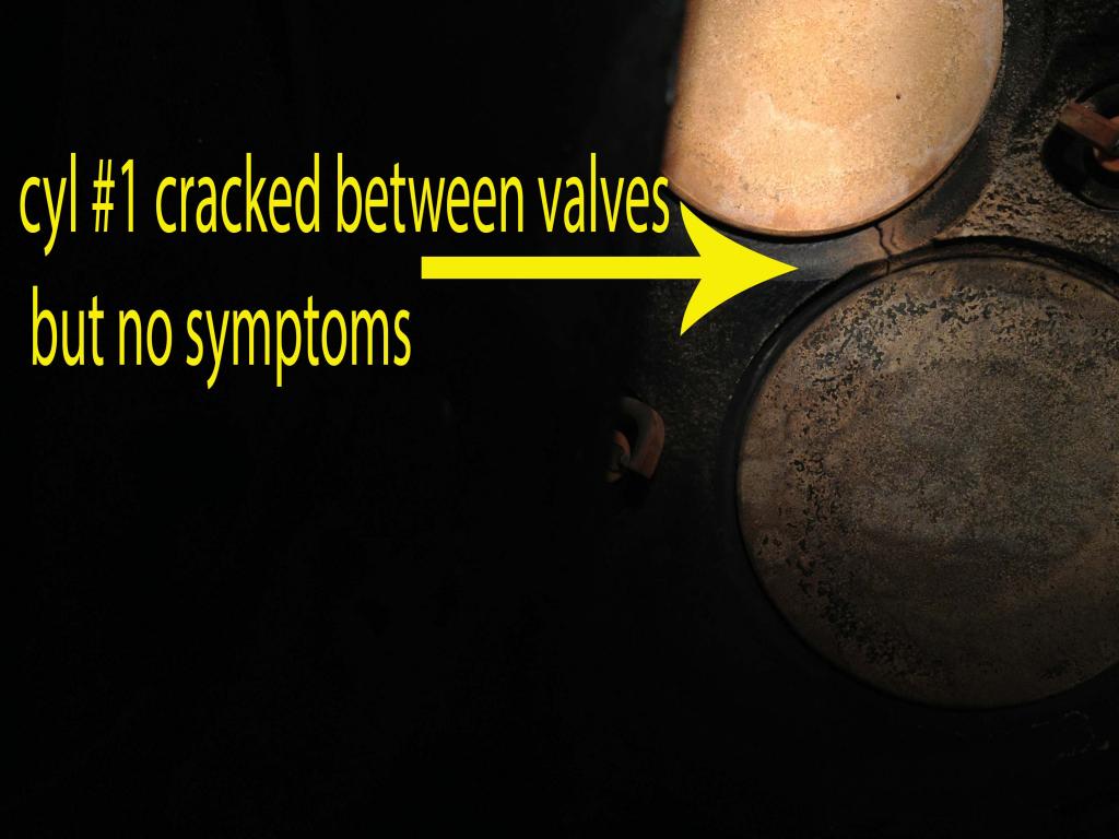 symptoms of a cracked head