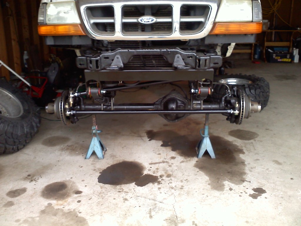 2000 Ford ranger straight axle conversion #4