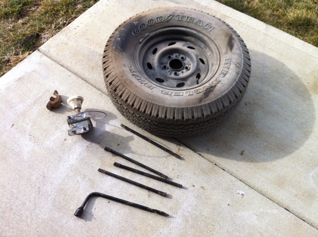 Ford ranger spare tire tool #5