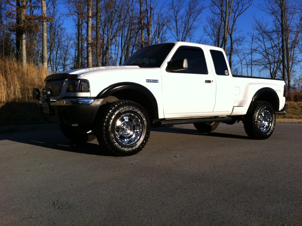 Ford ranger black chrome wheels #9