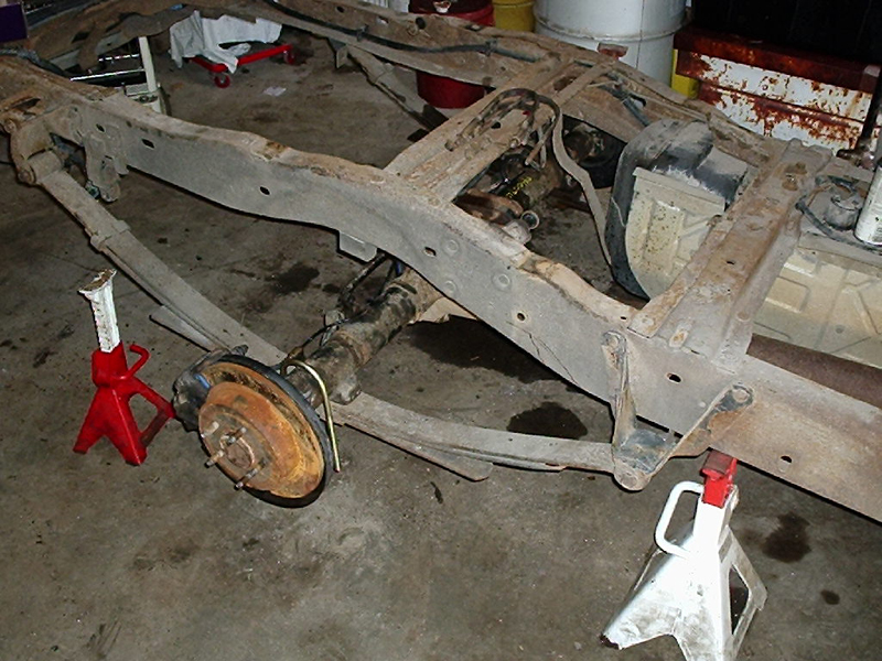 2002 Ford explorer solid axle swap