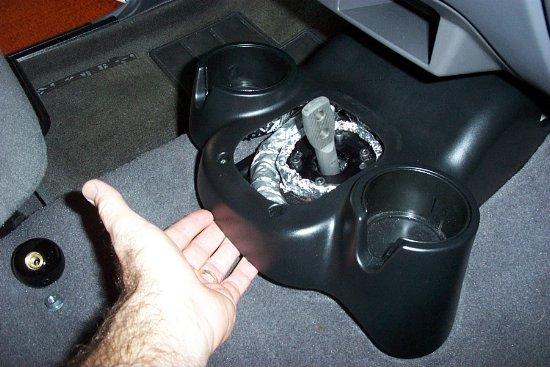 Ford ranger shift knob removal #8